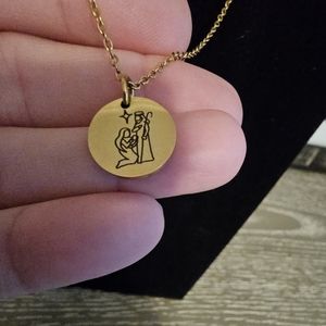 Plunder Mary & Joseph Christmas Necklace